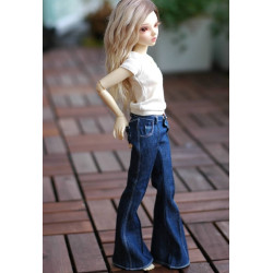 Realistic Denim Flares