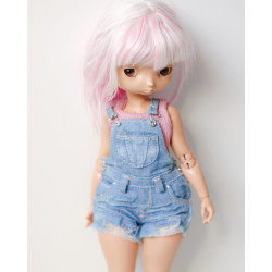 Short Denim Overalls