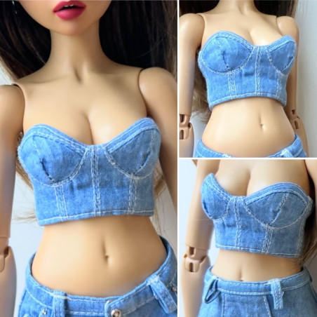 Denim Bustier